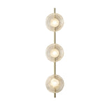 Noreva | Sculptural Glass Wall Light with Integrated LED for Modern Interior Lighting