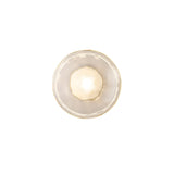 Noreva | Sculptural Glass Wall Light with Integrated LED for Modern Interior Lighting