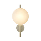 Noreva | Sculptural Glass Wall Light with Integrated LED for Modern Interior Lighting