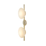 Noreva | Sculptural Glass Wall Light with Integrated LED for Modern Interior Lighting