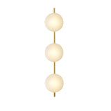 Noreva | Sculptural Glass Wall Light with Integrated LED for Modern Interior Lighting