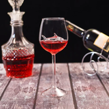 Evara | Creative Shark Wine Glass for Red and White Wine Lovers