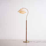 Silvara | Modern Floor Lamp with Double Fabric Shade Design for Refined Living Spaces