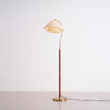 Silvara | Modern Floor Lamp with Double Fabric Shade Design for Refined Living Spaces