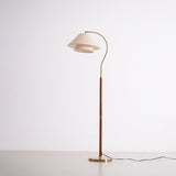 Silvara | Modern Floor Lamp with Double Fabric Shade Design for Refined Living Spaces