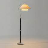 Silvara | Modern Floor Lamp with Double Fabric Shade Design for Refined Living Spaces