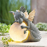 Valique | Decorative Dragon Table Lamp with Touch Control, 15 Hour Battery Life, Indoor and Outdoor