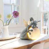 Valique | Decorative Dragon Table Lamp with Touch Control, 15 Hour Battery Life, Indoor and Outdoor