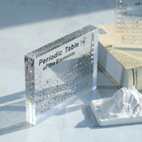 Serenyax | Illuminated Periodic Table Lamp with Real Elements Acrylic Display