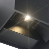 Sorayae | Adjustable Up Down LED Outdoor Wall Light with Beam Control  and IP54 Aluminium Design