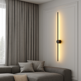 Aurevia | Minimalist LED Wall Light with Sleek Iron Frame and Soft Ambient Lighting