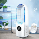 Bladeless Tower Air Cooler – Ultra-Quiet Fan for Bedroom & Home Office