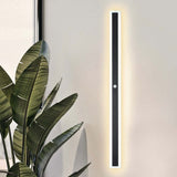 Solvara | Minimalist Black Exterior Wall Light with Integrated LED and Weatherproof IP65 Design