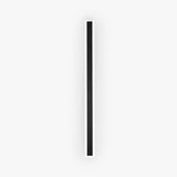 Solvara | Minimalist Black Exterior Wall Light with Integrated LED and Weatherproof IP65 Design