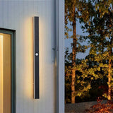 Avenira | Black Outdoor LED Wall Light IP65 for Garden, Corridor and Exterior Walls