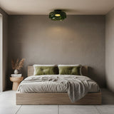 Vessaya | Modern Layered Glass Ceiling Light for Bedrooms & Living Rooms