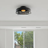 Vessaya | Modern Layered Glass Ceiling Light for Bedrooms & Living Rooms