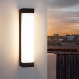 Eru | Linear Outdoor Wall Light with IP65 Rating in Three Lengths for Garden, Patio and Entrance