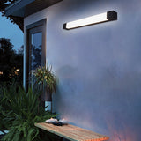 Eru | Linear Outdoor Wall Light with IP65 Rating in Three Lengths for Garden, Patio and Entrance
