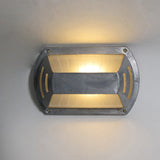 Velissa | Nautical Bulkhead Outdoor Wall Light with Aluminium Body and Opaque Glass Diffuser