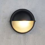 Velissa | Nautical Bulkhead Outdoor Wall Light with Aluminium Body and Opaque Glass Diffuser