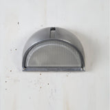 Velissa | Nautical Bulkhead Outdoor Wall Light with Aluminium Body and Opaque Glass Diffuser