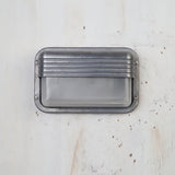 Velissa | Nautical Bulkhead Outdoor Wall Light with Aluminium Body and Opaque Glass Diffuser