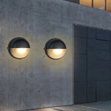 Velissa | Nautical Bulkhead Outdoor Wall Light with Aluminium Body and Opaque Glass Diffuser