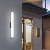 Omi | Linear LED Outdoor Wall Light with IP65 Rating in Six Lengths for Garden, Patio and Entryway