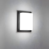 Liro | Modern Black Aluminium Outdoor Wall Light with IP65 Rating in Two Sizes for Garden and Patio