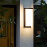 Liro | Modern Black Aluminium Outdoor Wall Light with IP65 Rating in Two Sizes for Garden and Patio