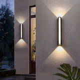 Avenoir | Modern Aluminium Outdoor Wall Light with IP65 Rating and Warm White LED in Four Lengths