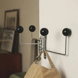 Dralyn | Modern Wall Hook Rack with Rounded Design for Entryway, Bedroom and Home Organisation