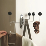 Dralyn | Modern Wall Hook Rack with Rounded Design for Entryway, Bedroom and Home Organisation