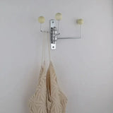 Dralyn | Modern Wall Hook Rack with Rounded Design for Entryway, Bedroom and Home Organisation