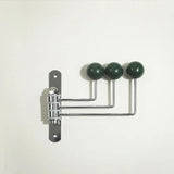 Dralyn | Modern Wall Hook Rack with Rounded Design for Entryway, Bedroom and Home Organisation