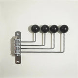 Dralyn | Modern Wall Hook Rack with Rounded Design for Entryway, Bedroom and Home Organisation