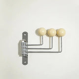 Dralyn | Modern Wall Hook Rack with Rounded Design for Entryway, Bedroom and Home Organisation