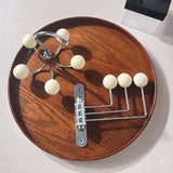 Dralyn | Modern Wall Hook Rack with Rounded Design for Entryway, Bedroom and Home Organisation