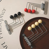 Dralyn | Modern Wall Hook Rack with Rounded Design for Entryway, Bedroom and Home Organisation