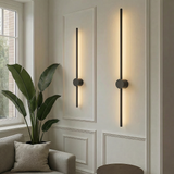 Aurevia | Minimalist LED Wall Light with Sleek Iron Frame and Soft Ambient Lighting