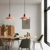 Velorae | Bauhaus Nordic Pendant Light in Macaron Colours for Dining and Kitchen Lighting