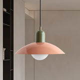 Velorae | Bauhaus Nordic Pendant Light in Macaron Colours for Dining and Kitchen Lighting