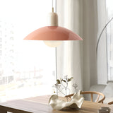 Velorae | Bauhaus Nordic Pendant Light in Macaron Colours for Dining and Kitchen Lighting