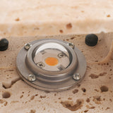 Orelina | Travertine Stone Outdoor Wall Light with Warm 3000K LED and Waterproof IP65 Exterior Design