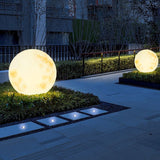 Eroa | Decorative Moon Sphere Garden Lamp with Warm LED Glow for Pathway, Garden and Balcony Use