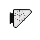 Delorien | Two-Sided Metal Wall Clock with Silent Movement in Five Colours for Living Room and Hallway