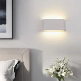 Rivo | Modern Round Aluminium Outdoor Wall Light in Black and White, 6W and 12W, IP65 Rated