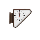 Delorien | Two-Sided Metal Wall Clock with Silent Movement in Five Colours for Living Room and Hallway