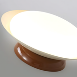Eliorae | Retro Dome Ceiling Light in Green & Brown for Modern Interiors